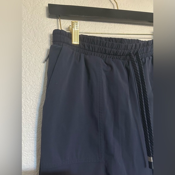 FLABETICS Men’s Navy Blue Drawstring Jogger Pants Lightweight Athletic - Picture 7 of 12